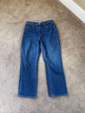 TRAVE Gia Crop Straight Leg Jeans